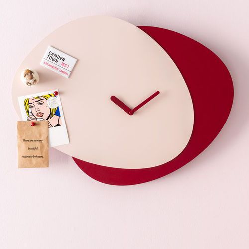 Horloge contemporaine - ALLORA - calligaris - murale / analogique / en métal
