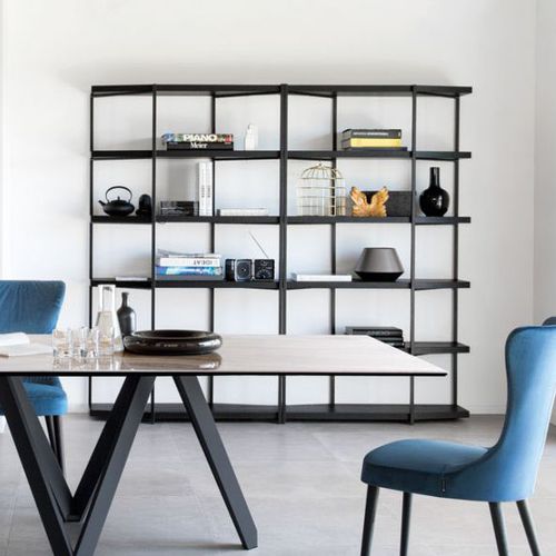 Étagère modulable - HANGAR - calligaris - basse / haute / contemporaine