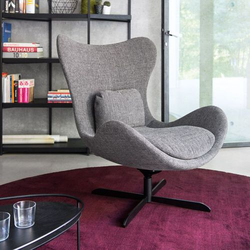 Chauffeuse contemporaine - LAZY - calligaris - en tissu / en frêne / en métal
