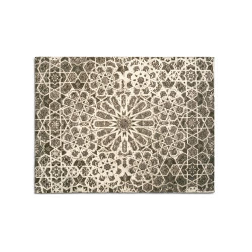 Tapis contemporain - ARABIA - calligaris - à motif géométrique / arabesque / en polyester