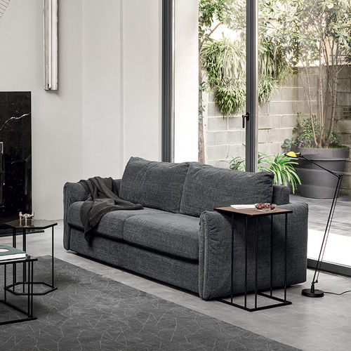 Canapé d'angle - darwin - calligaris - lit / contemporain / en tissu