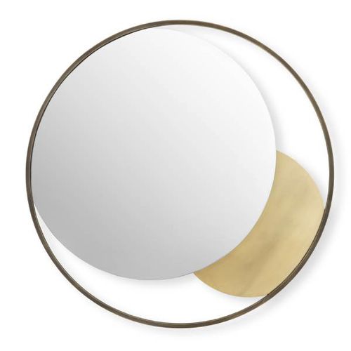 Miroir mural - CIRCE - CANTORI - contemporain / rond / en acier