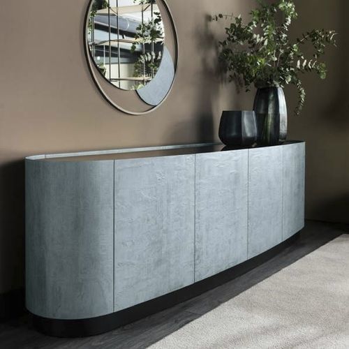 Buffet contemporain - MIRTO2 - CANTORI - en bois / en fer / en tôle
