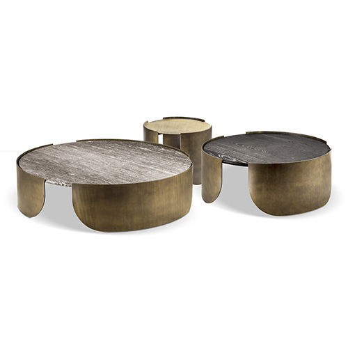 Table basse contemporaine - Atenae - CANTORI - en aluminium / en céramique / en marbre