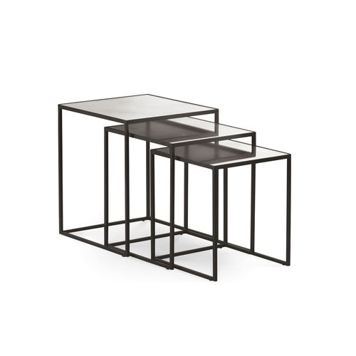 Table d'appoint contemporaine - NARCISO - CANTORI - en fer / rectangulaire / résidentielle