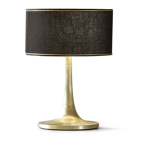 Lampe de table - LUCY - CANTORI - en aluminium / en tissu / classique