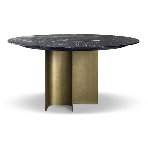 Table contemporaine - MIRAGE - CANTORI - en bois / en métal / en marbre