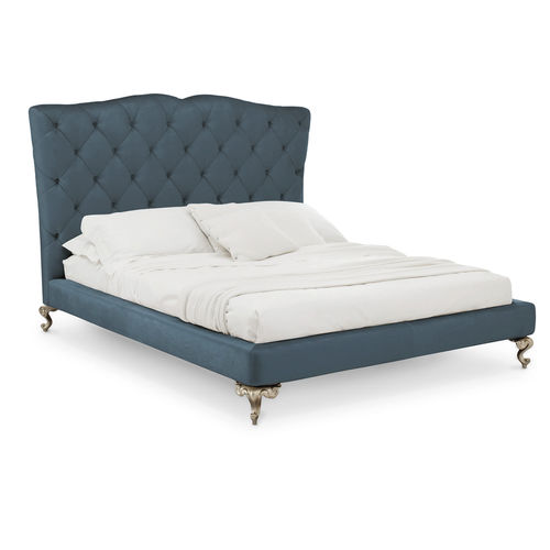 Lit double - GEORGE ALTO - CANTORI - design nouveau baroque / tapissé / avec tête de lit capitonnée