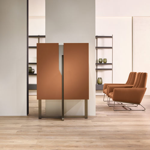 Buffet haut - MIRAGE - CANTORI - contemporain / en métal / en bois laqué