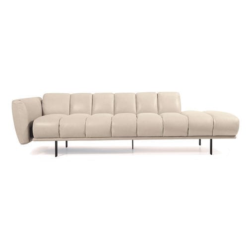 Canapé modulable - BLOCKBAU - CANTORI - contemporain / en cuir / sans accoudoirs
