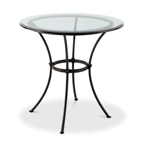 Table classique - PRADO - CANTORI - en fer / en verre / avec piètement en fer