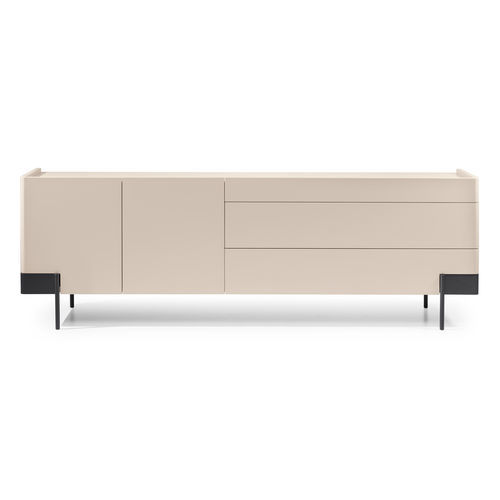 Buffet contemporain - VALLEY - CANTORI - en métal / en bois / en bois laqué