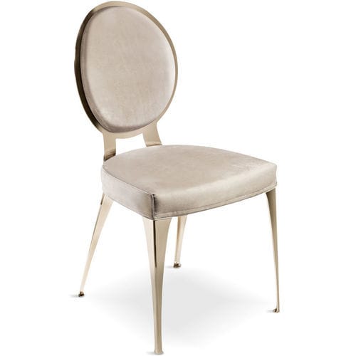 Chaise contemporaine - MISS - CANTORI - d'intérieur / en tissu / en cuir
