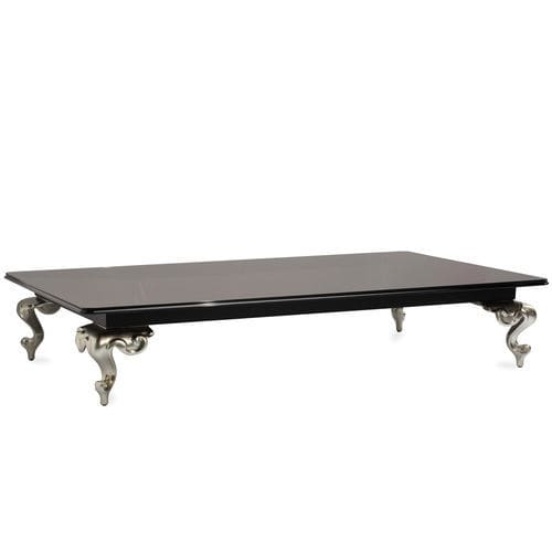 Table basse de style - GEORGE - CANTORI - en verre / en marbre / en aluminium