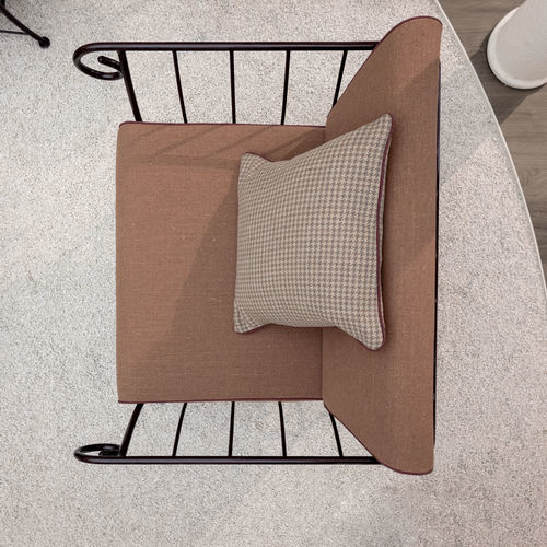 Chaise de jardin classique - BAHAMAS NEW - CANTORI - d'extérieur / en fer / en tissu
