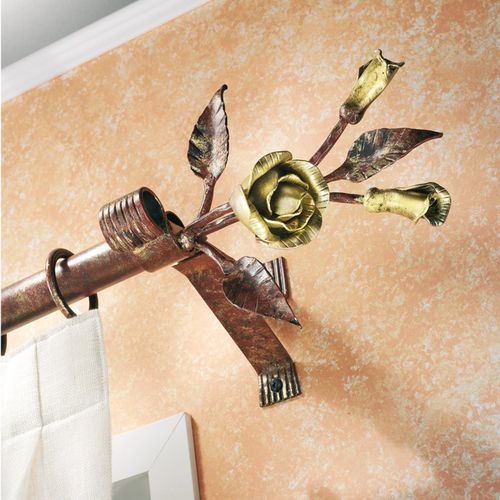 Tringle à rideaux en fer - ROSALBA - CASA VALENTINA - fixation murale / pour fenêtre