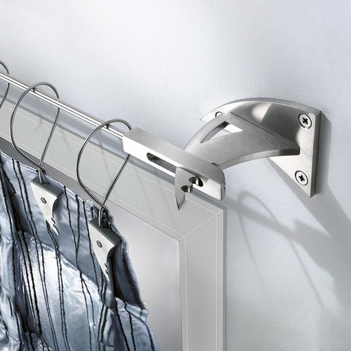 Tringle à rideaux en acier inoxydable - AZZURRA - CASA VALENTINA - fixation murale / pour fenêtre