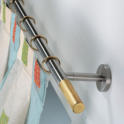 Tringle à rideaux en acier inoxydable - AFEF - CASA VALENTINA - fixation murale / pour fenêtre