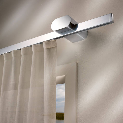 Tringle à rideaux en aluminium - ADA  - CASA VALENTINA - en bois / fixation murale / pour fenêtre