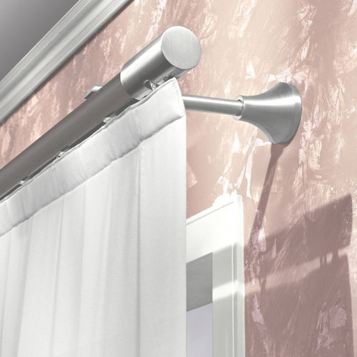 Tringle à rideaux en aluminium - DIVA 25  - CASA VALENTINA - fixation murale / pour fenêtre