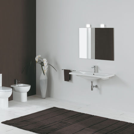 Vasque suspendue - CLEVER 60 - Ceramica Althea - en céramique / rectangulaire / 1 trou