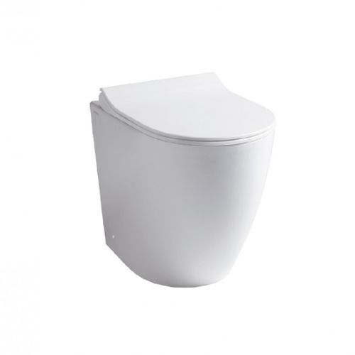 WC près du mur - COVER - Ceramica Althea - en céramique / résidentiel / ovale