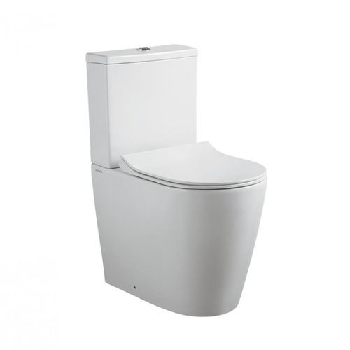 WC monobloc - COVER - Ceramica Althea - en céramique / résidentiel / ovale