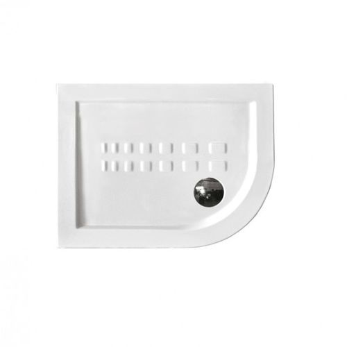 Bac à douche d'angle - ITO - Ceramica Althea - surélevé / en céramique / antidérapant