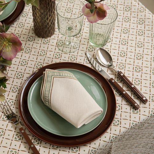 Nappe en lin - GARDEN TRELLIS - CHELSEA TEXTILES - pour hôtel / pour restaurant