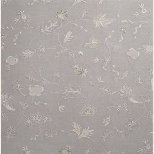 Tissu d'ameublement - QUEEN ANNE VINE ON COLOURED GROUND - CHELSEA TEXTILES - à motif / en lin / brodé