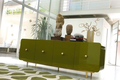 Buffet contemporain - ALESSIA CR/3923 - CREAZIONI - en bois / en bois laqué