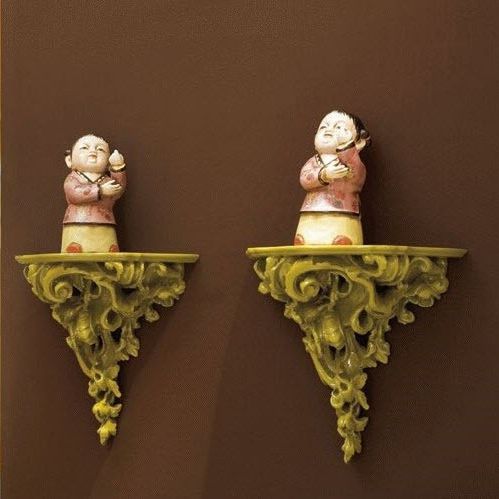 Étagère murale - GOCCIOLA CR/3713 - CREAZIONI - de style / en bois