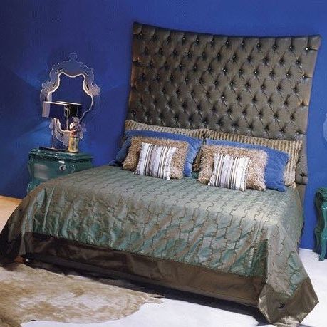 Lit double - BISCOTTO CR/642-IC - CREAZIONI - de style / en tissu