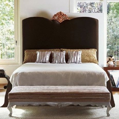 Lit double - SAMUELE CR/692-I - CREAZIONI - design nouveau baroque / en tissu