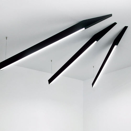 Luminaire suspendu - ANGLE BEAM - DARK AT NIGHT NV - à LED / linéaire / IP20