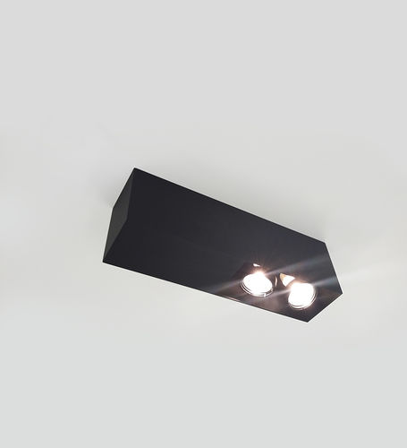 Plafonnier contemporain - METROBOX - DARK AT NIGHT NV - rectangulaire / en aluminium / à LED