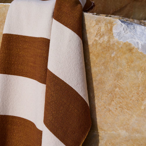 Tissu d'ameublement - TIGER  - DECORTEX - à rayures / en polyester / en coton