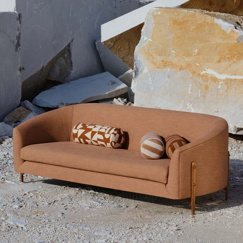 Tissu d'ameublement - LYON - DECORTEX - pour rideaux / uni / en polyester