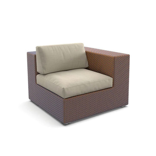 Canapé modulable - LOUNGE MYSTIQUE BLUO - DEDON GmbH - d'angle / contemporain / d'extérieur