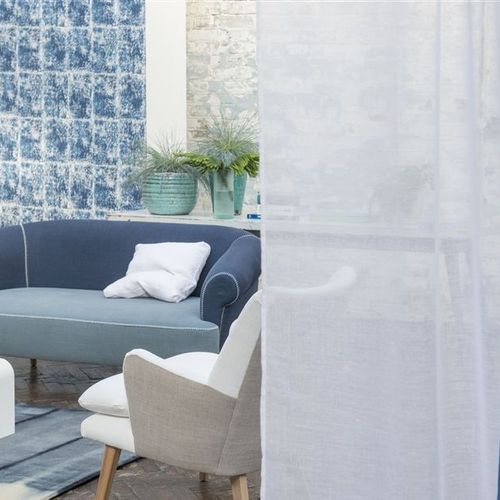Tissu d'ameublement - CONTRACT ESSENTIALS II - DESIGNERS GUILD - pour rideaux / uni / en lin