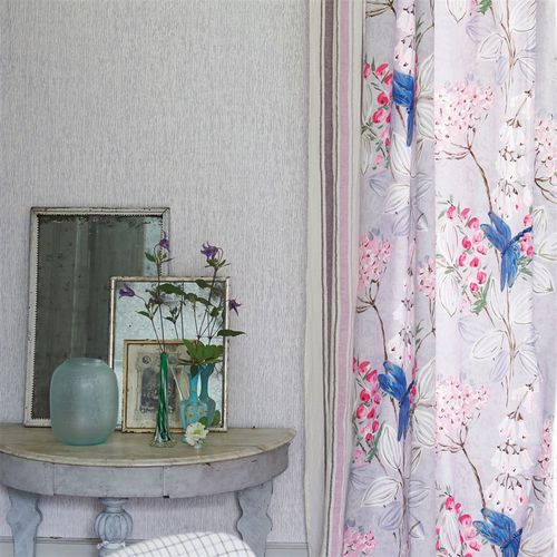 Tissu pour rideaux - KIMONO BLOSSOM - DESIGNERS GUILD - à motif nature / à fleurs / chinoiserie