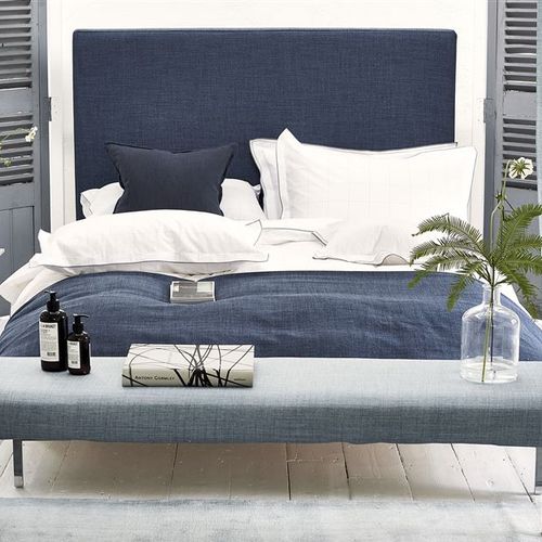 Tissu d'ameublement - FORTEZZA FR - DESIGNERS GUILD - pour rideaux / uni / en lin