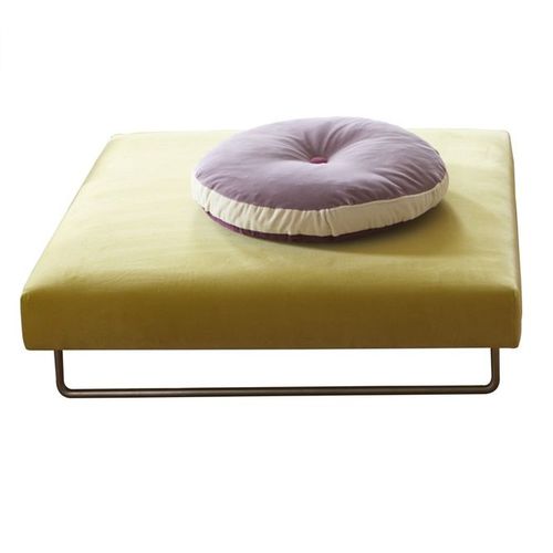 Ottoman contemporain - BALANCE - DESIGNERS GUILD - en tissu / carré / tapissé