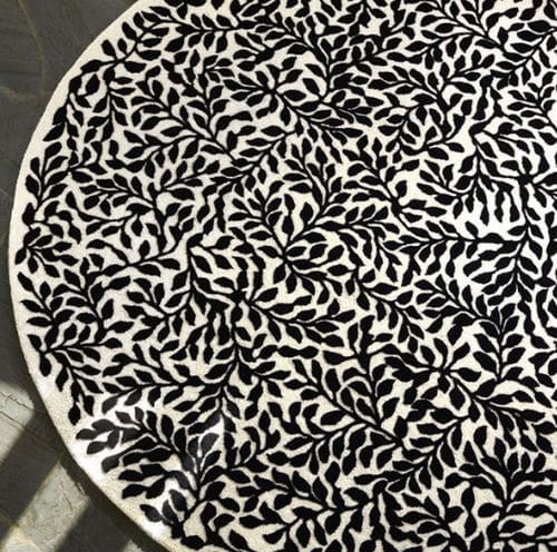 Tapis contemporain - BOSQUET CARBONE - DESIGNERS GUILD - à motif / en laine / rectangulaire