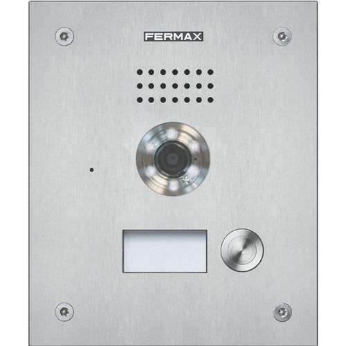 Platine de rue en inox - MARINE: 54337  - FERMAX ELECTRÓNICA - d'extérieur / avec caméra / à 1 bouton