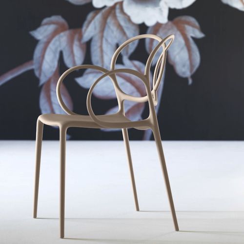 Chaise de salle à manger contemporaine - SISSI - DRIADE - d'intérieur / d'extérieur / en polypropylène
