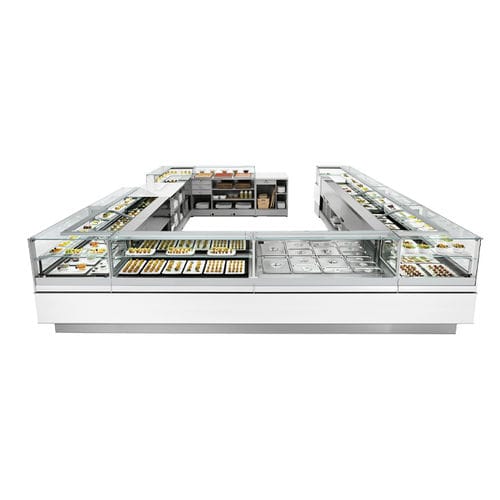 Vitrine réfrigérée comptoir - MIX - IFI - pour pâtisserie / pour boulangerie / blanche