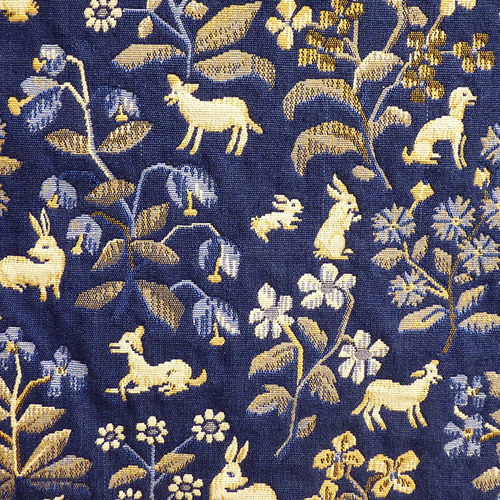 Tissu d'ameublement - PERCEVAL - EDMOND PETIT - à motif nature / à motif animalier / en coton