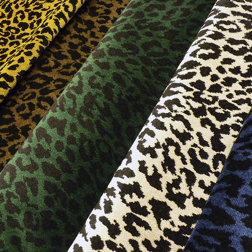 Tissu d'ameublement - LEOPARD  - EDMOND PETIT - à motif peau de bête / en viscose / en velours