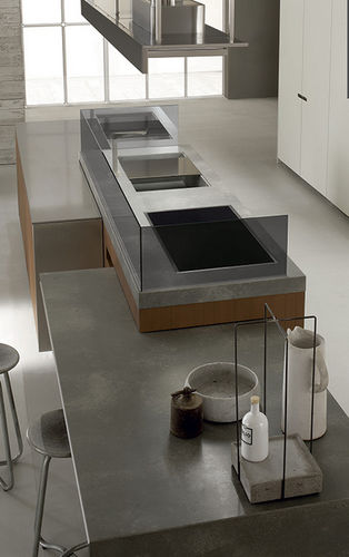 Plan de travail en béton - ICON: ICONCRETE - ERNESTOMEDA - de cuisine